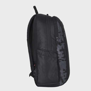 Arctic Fox Essence Black PU <b>Laptop</b> <b>Backpack</b> with USB Port Large Capacity Geometric Pattern - Product Image 1