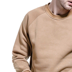 Men's High Quality Fashionable Crew Neck Pullover Sweatshirts Raglan Sleeves Casual Fleece Winter Tops-Plus Size Reasonable - Product Image 3