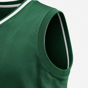 Maillot et short de basketball 100 % polyester à séchage rapide, taille élastique, personnalisable, best-seller, design réversible - Product Image 4