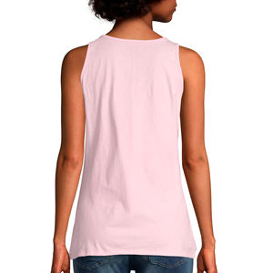 Débardeur grande taille en coton/fibre de bambou, sans manches, léger, extensible, tissu doux, débardeur pour femme de qualité économique - Product Image 5