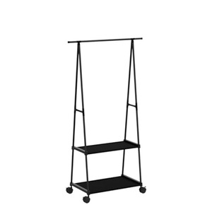 Porte-manteau multifonctionnel en forme de A, organisateur de vêtements avec 2 étagères inférieures, rangement gain de place - Product Image 2
