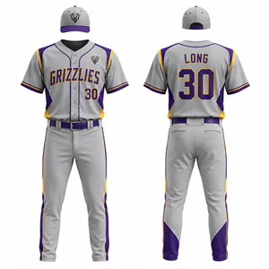 Uniformes de Béisbol de Malla Personalizados al por Mayor para Distribuidores, Colección de Artículos Promocionales, Ropa para Eventos Escolares, Universitarios, Comunitarios y Académicos - Product Image 4