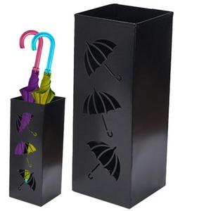 Soporte de metal para paraguas de primera calidad, duradero, de hierro, para la entrada del hogar, oficina, decoración de interiores. - Product Image 2