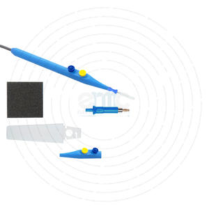 Crayon électrochirurgical jetable à usage unique avec nettoyeur de pointe et étui pour hôpitaux, alimentation électrique, matériau plastique - Product Image 2