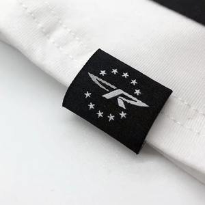 Étiquettes de vêtements personnalisées de haute qualité avec logo de marque privée, étiquettes imprimées pour vêtements, étiquettes tissées en satin, étiquettes tissées en nylon - Product Image 4