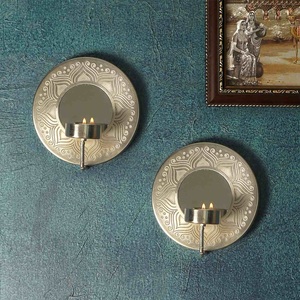 Popular <b>Brass</b> <b>Candlestick</b> <b>Holder</b> Set Modern Geometric Design Cylinder Shape Durable Home Decoration - Product Image 5
