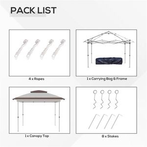 Tenda a Baldacchino Pieghevole - Product Image 3
