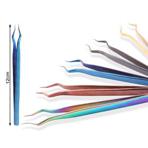 Pinzas de alta calidad diseñadas para aplicaciones de pestañas sin esfuerzo. Las pinzas de volumen de pestañas te ayudan a eliminar todas las pestañas postizas - Product Image 2