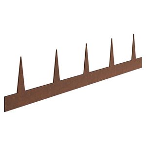 Bordatura per Giardino in Acciaio Pre-Ruggine, 10 Pezzi, 40 x 4,5, Resistente alle Intemperie, Pieghevole, Attrezzo Manuale da Giardino - Product Image 5