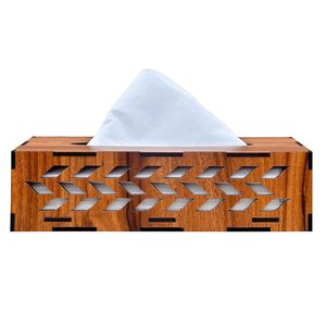 Portarrollos de Papel Decorativo y Elegante de Madera para el Hogar, Oficina, Baño y Cafetería, Porta Servilletas de Papel Facial - Product Image 4