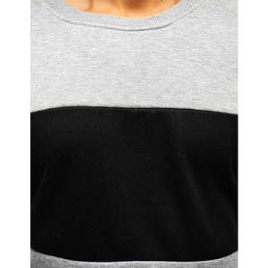 Sweat-shirt décontracté unisexe à col rond pour homme, modèle 2025, en tricot ample bleu tie-dye, idéal pour l'automne (OEM/ODM) - Product Image 4