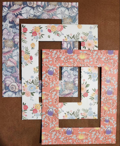 Cadre photo en résine 4x6 pouces, motif feuille tropicale noir et blanc, décoration artistique pour la maison - Product Image 5