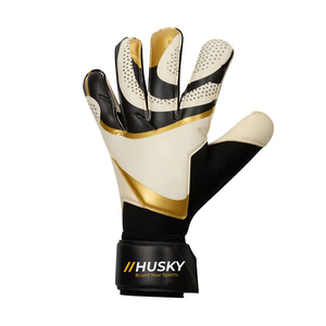HUSKY SPORTSWEAR Heat-Transfer Printed Sports Warm Full Finger <b>Touchscreen</b> <b>Gloves</b> Black Acrylic Cotton Winter Outdoor Use - Product Image 5