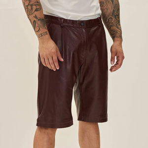 genuine <b>leather</b> <b>shorts</b> men casual wear <b>leather</b> <b>shorts</b> <b>women</b> fashion style premium modern design real <b>leather</b> <b>shorts</b> - Product Image 6