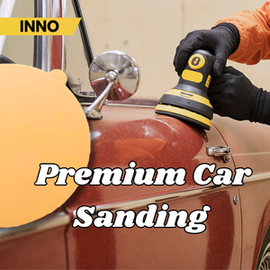 Fine Finishing Gold Yellow Aluminum 5-Inch <b>Sanding</b> <b>Disc</b> P400-P1000 for Clear Coat Polishing - Product Image 4