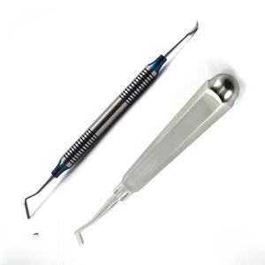 Kit d'instruments orthodontiques dentaires : Poussoir de bandes, sonde dentaire, outils de placement de ciment et de nettoyage en acier inoxydable - Product Image 1