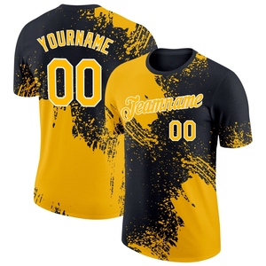 Vente en gros directe de la manufacture : T-shirts personnalisés à motif 3D palmiers Hawaïens rose marine, manches courtes, anti-UV, séchage rapide, 100% coton - Product Image 5