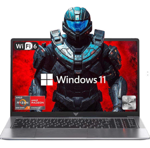 Ordinateur portable de jeu de 15,6 pouces, AMD Ryzen 7 série 5000, carte graphique, 16 Go de RAM, 512 Go de SSD, Windows 11, WiFi 6, coque en métal, léger - Product Image 2