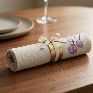 Artisan Cotton Table Mat | Handmade Dining <b>Placemat</b> for Hotel Restaurant | Wholesale Durable Washable Reusable Eco Friendly Mat - Product Image 5