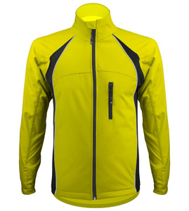 2026 <b>Men's</b> Waterproof Softshell <b>Jacket</b> with Fleece Lining Outdoor Work Wear Uniform Zipper Closure and Print Pattern - Product Image 5
