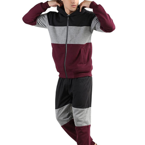 New Arrival Comfortable Lightweight Tracksuits For Men New Style Street Wear Men Regular Fit Zip Up Tracksuit for Sale - Product Image 3