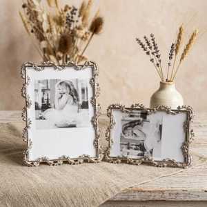 Cadre photo en métal fait main, minimaliste, moderne, pour table, support industriel pour portrait de famille, cadeau de mariage unique - Product Image 4