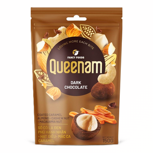 Factory Direct Supply Bulk HALAL OEM/ODM High Quality Dragee Dark Chocolate Coated Caramel Almond Cashew <b>Macadamia</b> <b>Nuts</b> 150G Hot - Product Image 1