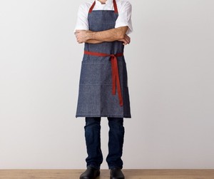 Tablier de barista de luxe en toile, porte-outils multipoches, harnais en cuir réglable, gilet de barman, uniforme pour barbier, café, serveur - Product Image 4