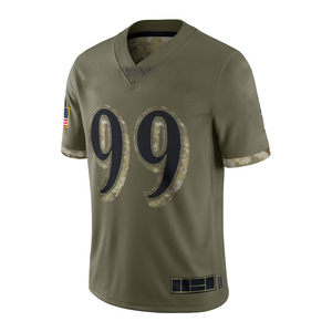 Venta al por Mayor de Camisetas de Fútbol Americano Diseñadas para Equipos con Material Duradero y Rendimiento Confiable, Personalizadas - Product Image 6