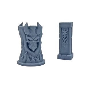 Puertas de Calabozos DND Sin Pintar de 28mm/32mm, Terreno de <span class=keywords><strong>Mesa</strong></span> de Fantasía, Miniatura Impresa en 3D para D&D, <span class=keywords><strong>Pathfinder</strong></span>, Accesorios de Juegos de Guerra - Product Image 2