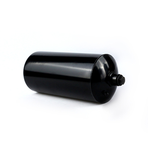 Bidon en métal noir laminé à froid de qualité export pour liquides 0,5L 1L pour le stockage d'huiles essentielles - Product Image 1