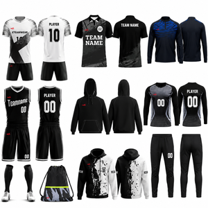 Uniformes de Fútbol al por Mayor, Económicos, Transpirables, de Secado Rápido, 100% Poliéster, para Adultos y Niños, Chalecos, Camisetas, Petos para Entrenamiento de Fútbol - Product Image 2