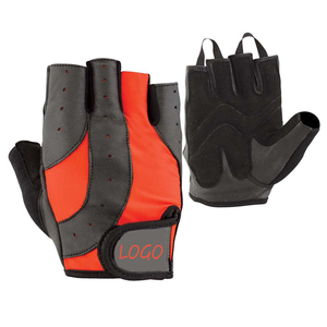 Unisex <b>Extra</b> <b>Large</b> Leather Gym Gloves Half-Finger Workout Gloves for Men Women Full Palm Protection Wrist Leather Gym Gloves - Product Image 2