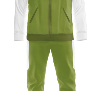 Ensemble de survêtement personnalisé pour homme, coupe classique, respirant, 100 % polyester, veste et pantalon en polaire d'hiver, personnalisable - Product Image 3