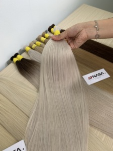 ผมเวียดนามแท้เกรดพรีเมียม คุณภาพสูง แบบเป็นมัด 100% ผมธรรมชาติ ต่อผมแบบซุปเปอร์ดับเบิ้ลดรอว์น ทุกสี สำหรับร้านเสริมสวย - Product Image 6