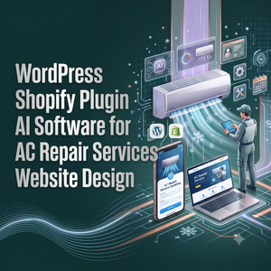 Plugin de WordPress para Shopify, Software de IA para Servicios de Reparación de Aire Acondicionado, Diseño de Sitios Web, Software de IA para ERP y CRM, Aplicaciones Móviles para Android e iOS - Product Image 1