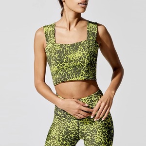 Conjunto de Yoga para Mujer al por Mayor de Alta Calidad, Transpirable, de Spandex/Nylon, 2 Piezas, Ropa Deportiva para Gimnasio, Estándar Internacional - Product Image 6