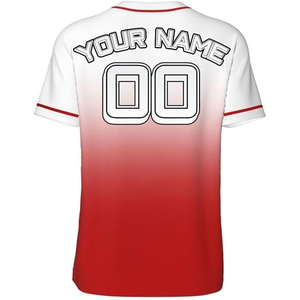 Camisetas de Béisbol Profesionales al por Mayor, Modernas, Personalizables, de Nuevo Estilo, para Entrenamiento, 100% Algodón Orgánico de Secado Rápido - Product Image 3