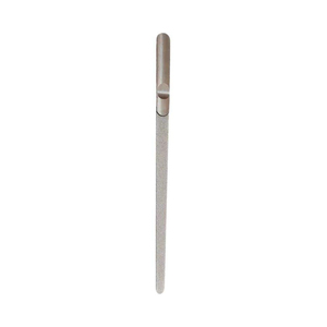 Lima de Uñas Profesional de Vidrio, Doble Cara, Superficie de Diamante, Grano 180, Herramientas de Cuidado de Uñas de Grado Profesional - Product Image 1