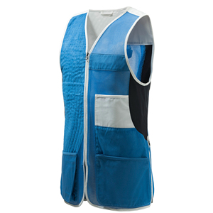 Gilet de chasse unisexe à blocs de couleur, sans manches, respirant, en polyester, pour l'été et les activités de plein air - Product Image 5