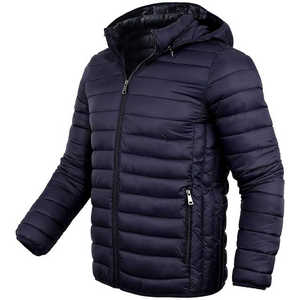 Black Puffer <b>Jackets</b> Cold Weather Winter Bubble Puff Canvas Puffer <b>Jacket</b> with Hood Waterproof Winter <b>Jacket</b> Outerwear Warm - Product Image 2
