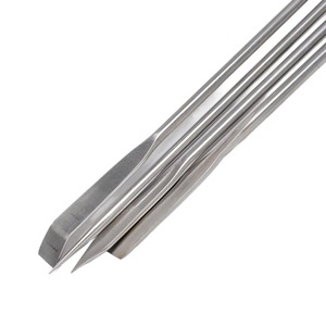 Juego de espátulas de laboratorio, microcuchara de acero inoxidable 304 para mezclar, 4 Uds. - Product Image 4