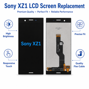 Écran LCD de téléphone portable de qualité supérieure, pièce de rechange pour la réparation du numériseur tactile, remplacement de l'écran tactile pour Xperia XZ1 - Product Image 2