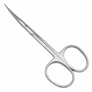 Ciseaux à cuticules en acier inoxydable, ciseaux à cuticules pour manucure, ciseaux à ongles extra fins, pointus, courbés, pour outils à ongles - Product Image 6