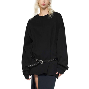 เสื้อสเวตเชิ้ตแขนยาวผ้าคอตตอนหนา 380GSM คุณภาพพรีเมียม แบบสองชั้น รับสั่งทำพิมพ์โลโก้ - Product Image 5