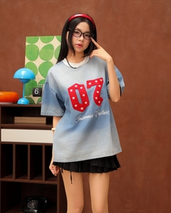Camiseta Unisex Extra Grande OEM ODM DUC PHAT, 100% Algodón, Impresión Serigráfica, Bordado 3D, Tejido Waffle Transpirable y Ecológico - Product Image 3