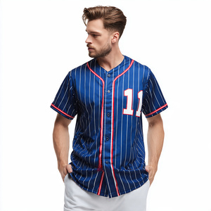 Chemises de baseball pour hommes inspirées du streetwear, avec graphismes sublimés, uniformes d'équipe haut de gamme, chemises d'uniformes de club - Product Image 3