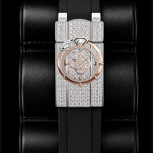 Montre de luxe pour homme en moissanite VVS, entièrement sertie de diamants, bracelet en acier inoxydable - Product Image 4
