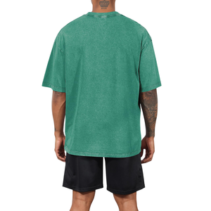 Men Streetwear Fresh Acid Wash T-<b>shirt</b> Men s Premium O Neck Cotton T <b>Shirt</b> Soft Comfortable Everyday High Quality Plain Custom - Product Image 2