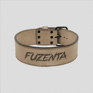 เข็มขัดยกน้ำหนักหนังกลับบุผ้ากำมะหยี่ 10 มม. แบบหัวเข็มขัดเดี่ยว สำหรับพาวเวอร์ลิฟติ้ง ออกกำลังกาย ซิทอัพ ยกน้ำหนักเดดลิฟท์ เสริมสร้างความแข็งแรง - Product Image 2